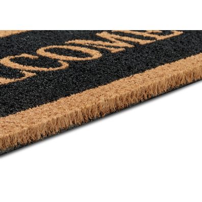 Hanse Home , Rohožka Welcome 105679 – na von aj na doma, 27x70, čierna, chodba / predsieň