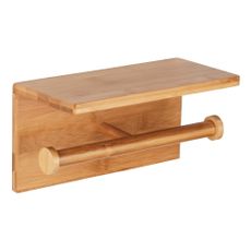 Nástenný bambusový držiak na toaletný papier Duo Bambusa – Wenko