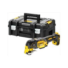 AKU BEZUHLÍKOVÁ OSCILAČNÁ MULTIBRUSKA DeWALT DCS356NT S PRÍSLUŠENSTVOM, BEZ BATÉRIE A NABÍJAČKY, KUFR T-STAK, 18 V