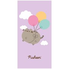 Bavlnená osuška mačička Pusheen - motív Kurz lietania - 100% bavlna - 70 x 140 cm