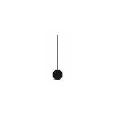 Čierna LED stolová lampa (výška 38 cm) Octagon One – Gingko