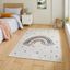 Krémovobiely detský koberec 120x170 cm Vida Rainbow – Think Rugs