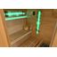 Suchá sauna s pieckou pre 4 osoby, 180x180x200cm, 8,0kW