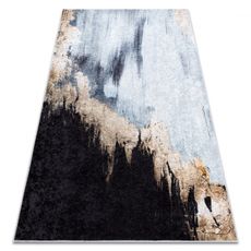 Modro-čierny abstraktný koberec Miro Rozmer: 160x220 cm