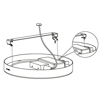 Eglo 99218 - LED Stropné svietidlo FUEVA 5 LED/10,5W/230V