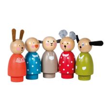 Drevená hračka La Grande Famille – Moulin Roty
