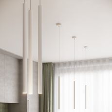 Sollux SL.1337 - Luster na lanku ARCHE 1xG9/8W/230V biela