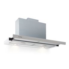 Klarstein Mariana 90, digestor, 90 cm, výsuvný, 500 m3/h, LED, biely