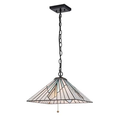 Elstead TF-ALDERLEY-P - Luster na reťazi ALDERLEY 2xE27/60W/230V