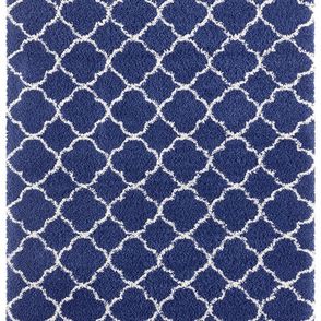 Hanse Home Collection koberce AKCIA: 80x150 cm Kusový koberec Grace 104406 Blue / Cream - 80x150 cm