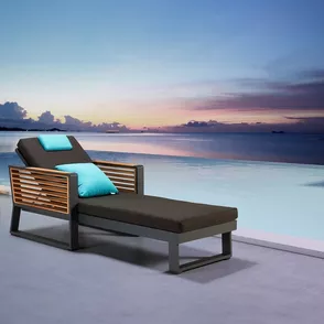 Záhradné ležadlo HIGOLD - New York Sunlounger Olefin