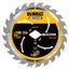Pilový kotúč 190 mm, 24 zubov pre akumulátorové píly DeWALT DT40270