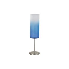 Eglo 85999 - Stolná lampa TROY MODRÁ 1xE27/100W/230V modrá