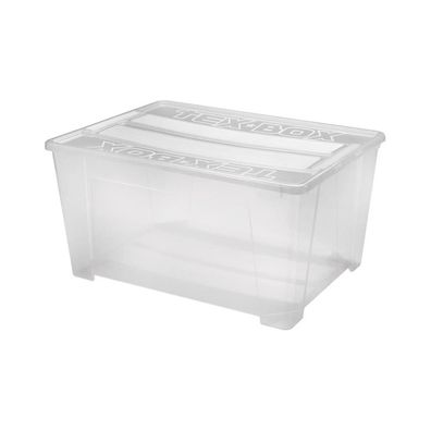 Úložný box TEX BOX 150 l priehľadný
