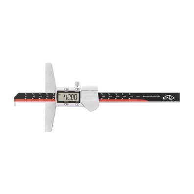 Hĺbkomer digitálny s nosom KINEX 300 mm/0,01, DIN 862