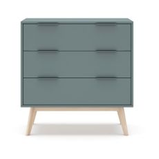 Komoda sivozelená 80x83x40 cm Pisco – Marckeric