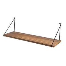 Polica v dekore orecha v prírodnej farbe 72 cm Armoni – Kalune Design