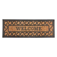 DekorStyle Vonkajšia rohožka Welcome 75 cm