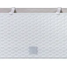 Prosperplast Truhlík RATAN CASE biely, varianta 51,4 cm