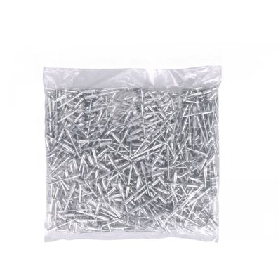 Sada hliníkových nitov 500ks, O 4,8x12,7mm s plochou hlavou