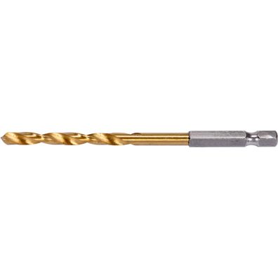 Vrták na kov 5,5mm TITAN HEX 1/4", délka 113mm - YT-44763