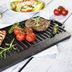 Klarstein Canadienne, barbecue grilovacia platňa, obojstranná platňa 2 v 1, 45 × 1,5 × 23 cm, liatina