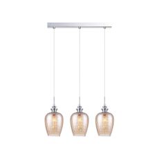 ITALUX MDM2286/3ACR - Luster na lanku PIRITA 3xE14/40W/230V