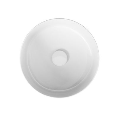 Cersanit K114-020 CREA umývadlo na dosku, pr. 38 cm, keramika, lesklá biela