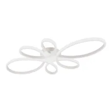 Biele LED stropné svietidlo 45.5x83 cm Fly – Trio