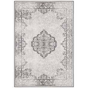 NORTHRUGS - Hanse Home koberce Kusový koberec Twin Supreme 103868 Black / Cream – na von aj na doma - 240x340 cm