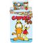 Posteľné obliečky do detskej postieľky kocúr Garfield - 100% bavlna - 40 x 60 + 100 x 135 cm