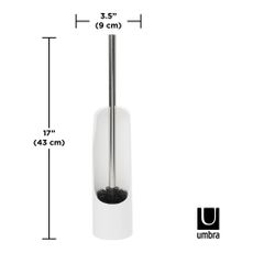 Biela plastová WC kefa Touch - Umbra