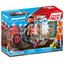 Playmobil 71256 Štartovací balíček Kaskadér a ohnivá stena