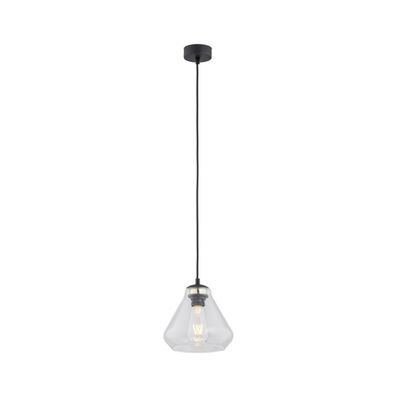 Argon 4047 - Luster na lanku DECORATO 1xE27/15W/230V čierna