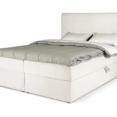 Wilsondo Čalúnená manželská boxspring posteľ Serenio - smotanová Rozmer: 160x200
