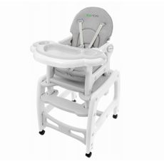 EcoToys Stolička na kŕmenie 3 v 1, hojdacie kreslo, stolička so stolom ECOTOYS