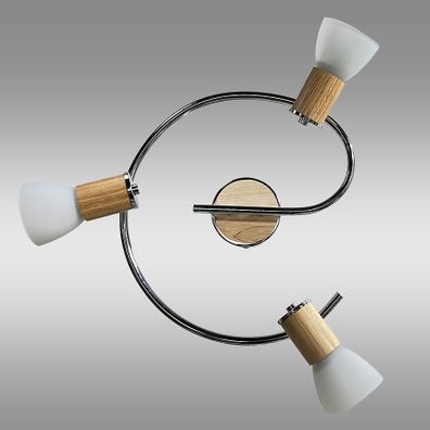 Stropné svietidlo BRACO 6975 E14 chróm LS3