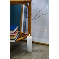 LED sviečka (výška 15 cm) Sille Rechargeable – Sirius