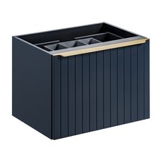Comad Závěsná skříňka pod umyvadlo Santa Fe 60 cm tmavě modrá