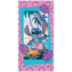 Bavlnená plážová osuška Lilo & Stitch – motív Jednoducho Havaj! - 100% bavlna - 70 x 140 cm
