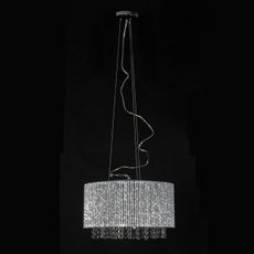 ITALUX P0207-07D-F4QL - Luster na lanku ANABELLA 7xG9/42W/230V