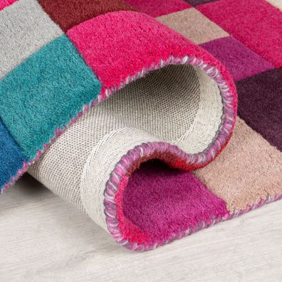 Flair Rugs , Ručne všívaný kusový koberec Illusion Lucea Multi, 120x170, viacfarebná, obývacia izba