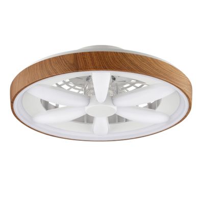 Brilliant - LED RGBW Stmievateľný stropný ventilátor GAIANO LED/24W/230V + DO