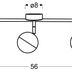 Stropná lampa RGB LED 3x3W Candellux