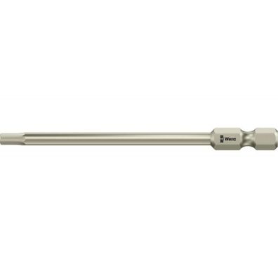 Wera 071105 Skrutkovací bit 1/4" Hex-Plus 3/32" x 89 mm typ 3840/4, nerezová oceľ