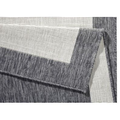 Hanse Home , Kusový koberec Twin-Wendeteppiche 103108 creme grau – na von aj na doma, 160x230, šedá, chodba / predsieň