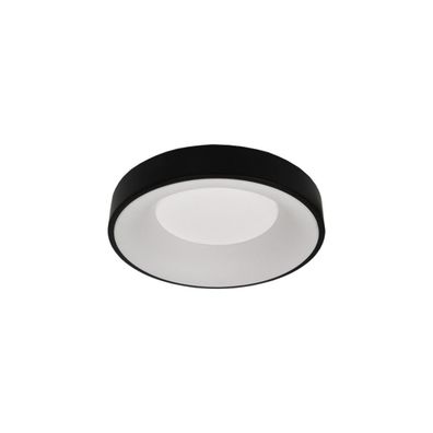 LED stropné svietidlo DRAX LED/32W/230V 4000K pr. 38 cm čierne