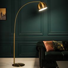 Stojacia lampa Big Bow 205cm zlatá