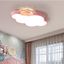 IKO LED stropná lampa s diaľkovým ovládačom – Ružový oblak