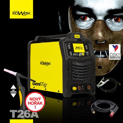 KOWAX GeniTig® 220AC/DC LCD + Horák + Káble